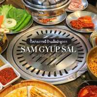 อร่อยฟินกันทั้งครอบครัว ที่ Sam Gyup Sal