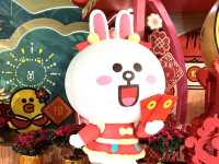 Line friend 陪大家過龍年@荷里活商場