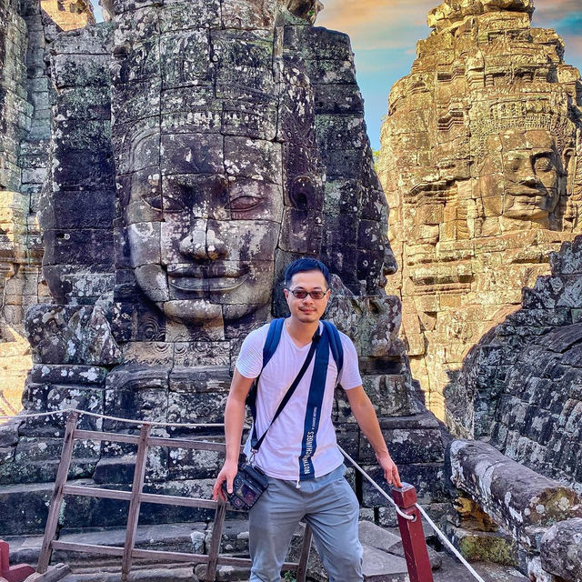 柬埔寨舉世聞名的「高棉微笑」 - 巴戎寺
