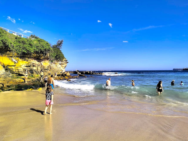 A popular beach in Sydney