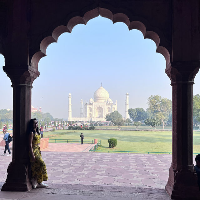 ♥️ Visiting the most romantic building in the world: Taj Mahal 🕌✨