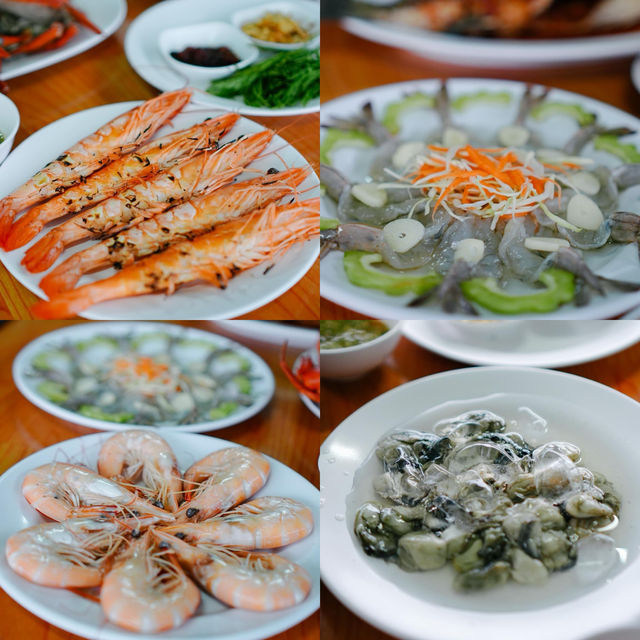 กำเงินคนละ 1,700 แล้วมาฟินกับซีฟู้ดจุกๆ 3 มื้อ