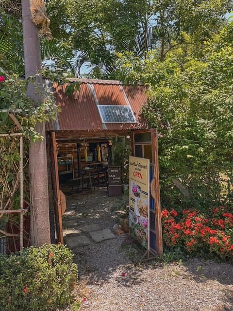 ขนมเส้นน้ำย้อย บ้านไม้แสนล้าน@น้ำแพร่🍃🎋