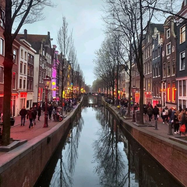 Amsterdam, the capital city of the Netherlands