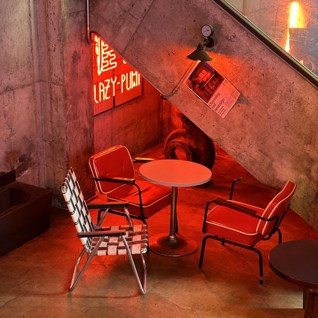 빈티지 분위기 제주 애월 카페 레이지펌프