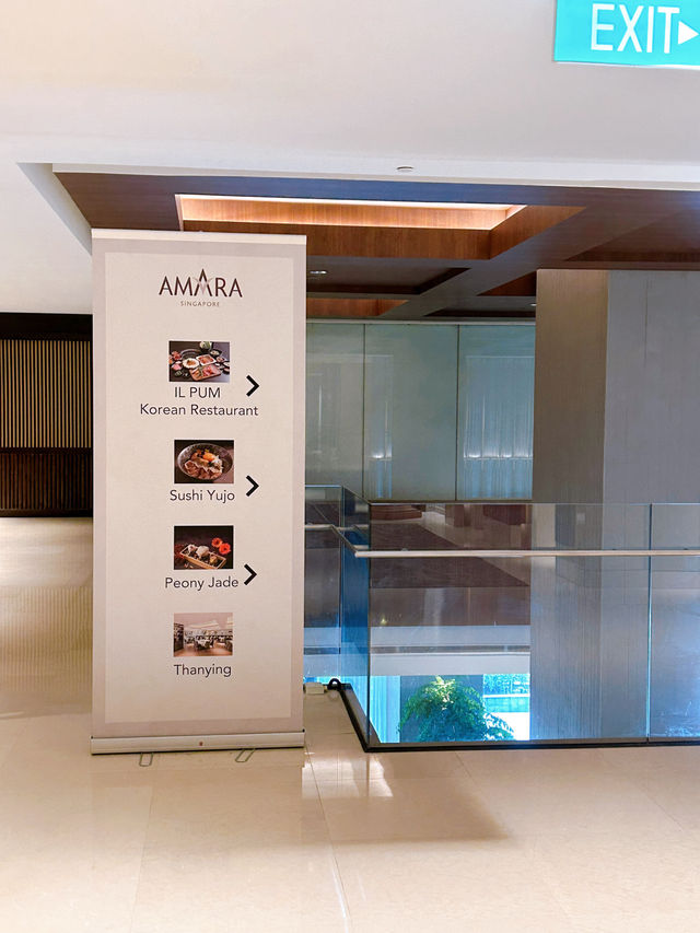 Dining Options Amara Hotel