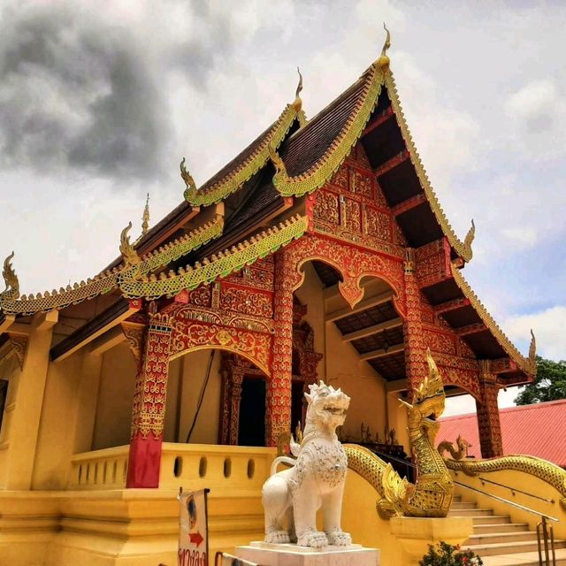 วัดพระธาตุดอยจอมทอง ที่ตั้งเสาสะดือเมือง 108 หลัก