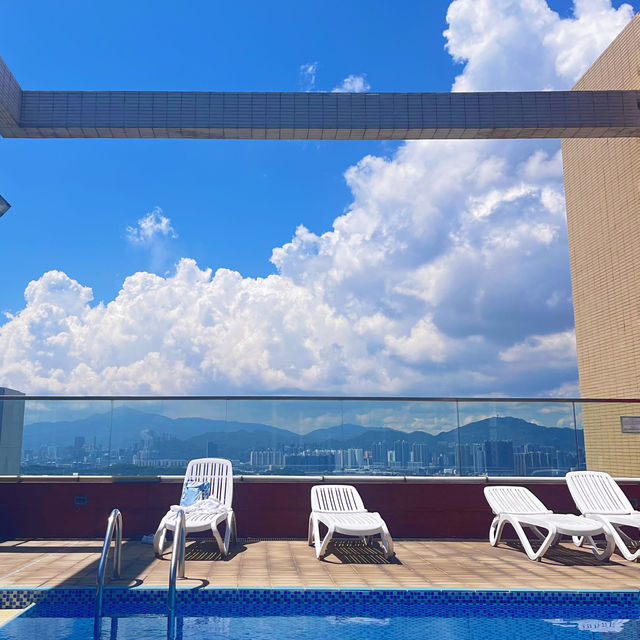 홍콩여행 최적의 입지 & 여름 나라의 수영장🏖️