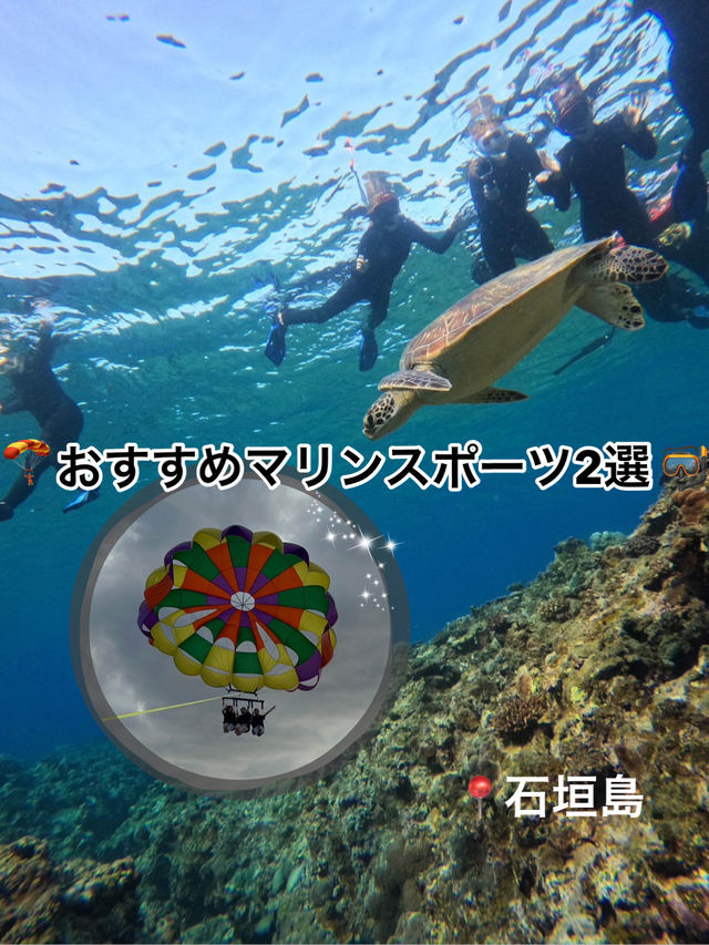 【石垣島】大人気‼︎マリンスポーツ🤿💙おすすめスポットも紹介✨