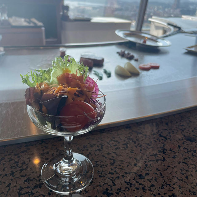ハウステンボスが一望！天空の鉄板焼き🥩✨