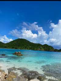 小さな無人島　ハヌリ島🏝️