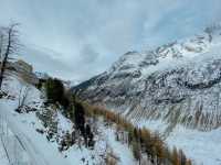 Mer de Glace in Winter