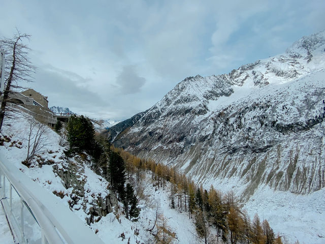 Mer de Glace in Winter