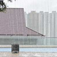 "Infinity Pool at Courtyard by Marriott Shatin: A Panoramic Oasis"