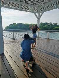 ชมวิวพระอาทิตย์ขึ้น @สะพานอัษฎางค์ เกาะสีชัง