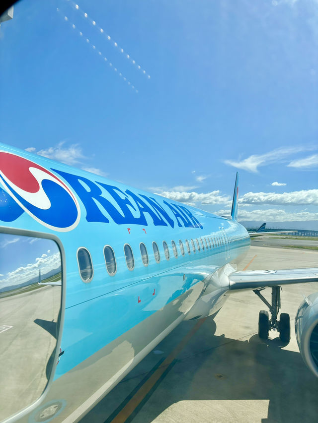 ✈️大韓航空で韓国へ！