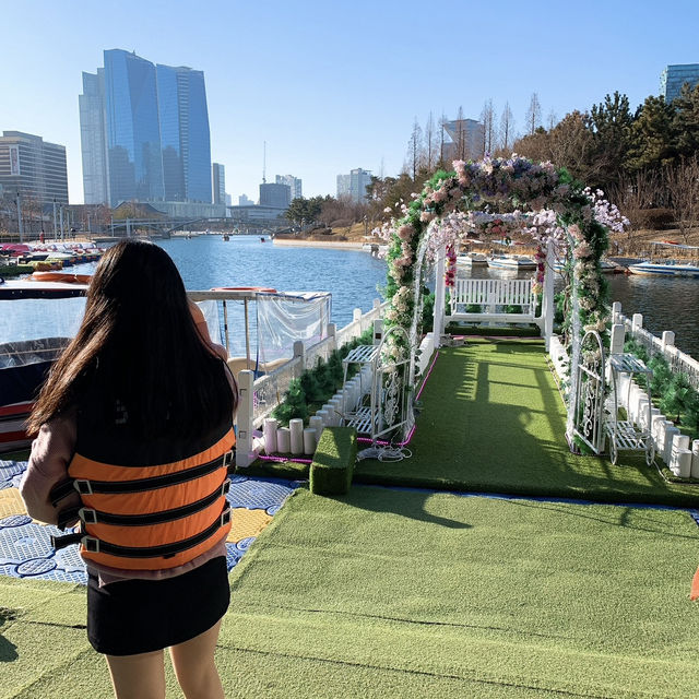 【韓国】空気が綺麗で穏やかなソンドのセントラルパーク⛵️