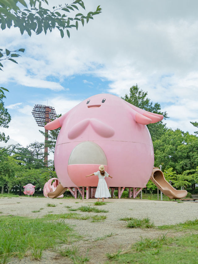 【福島】入園無料✨ポケモンコラボの公園がかわいすぎる🩷  