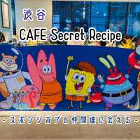 【渋谷】CAFE Secret Recipe - スポンジボブのコンセプトカフェが可愛い -