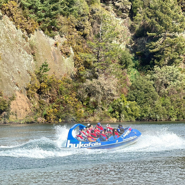 Indeed a thrilling experience at Hukafalls Jet, Taupo !!