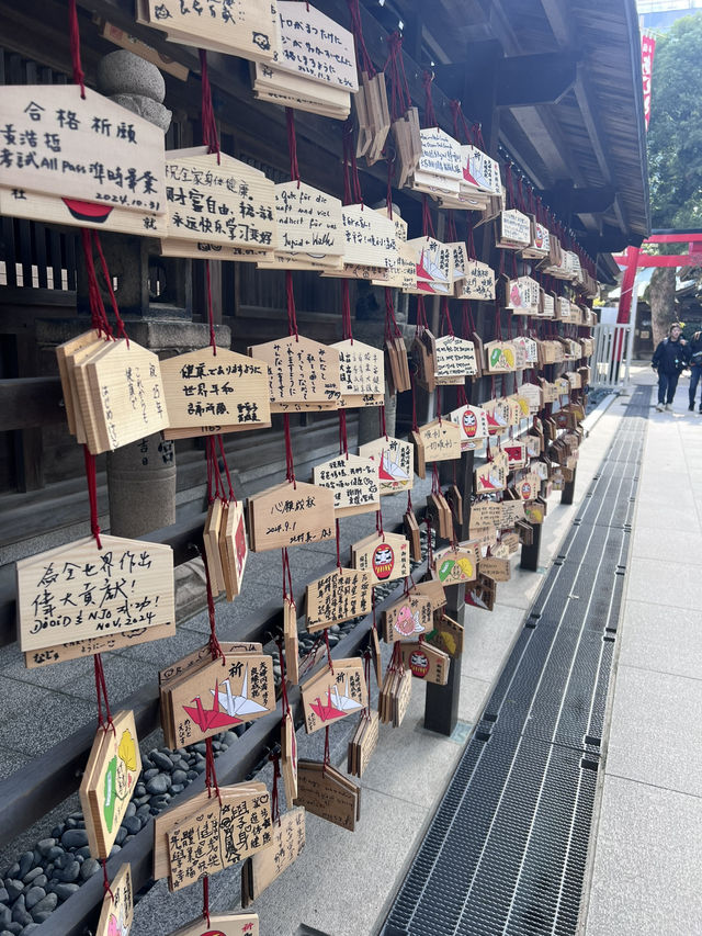 人氣景點 歷史悠久的櫛田神社⛩️