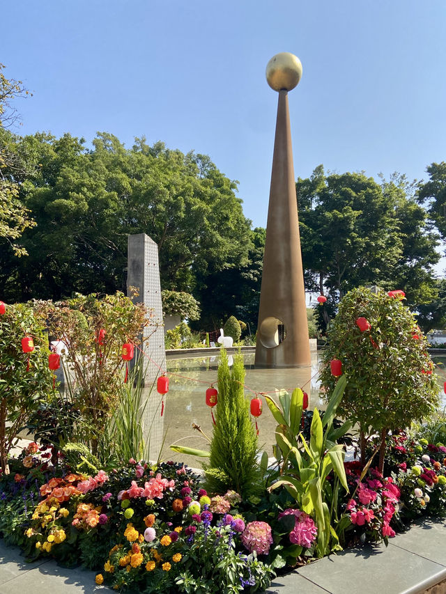 🚶‍♀️‍➡️🌸 人在花叢中｜香港賞花野餐首選海濱公園🥇🌹🌈