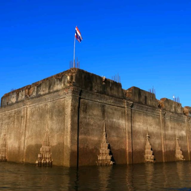 ล่องเรือชมวัดใต้บาดาล สังขละบุรี