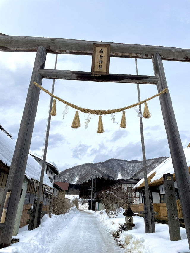 【福島×大内宿】  江戸時代にタイムスリップしたような宿場町