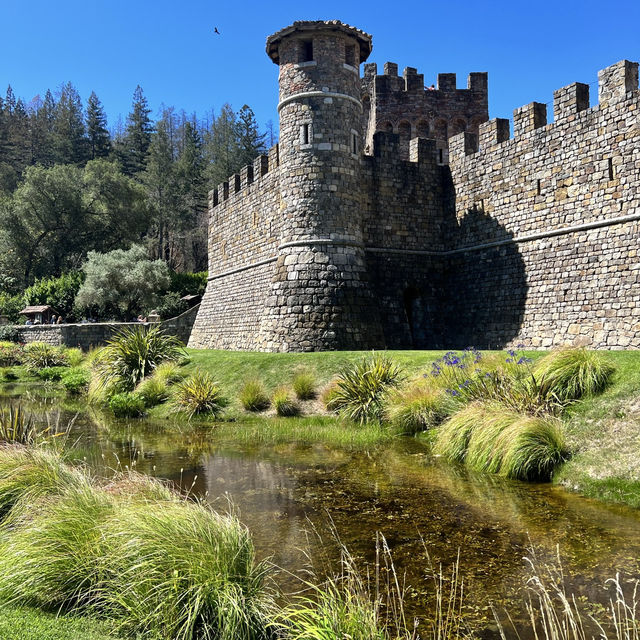 California’s castle which is also a winery!🍷