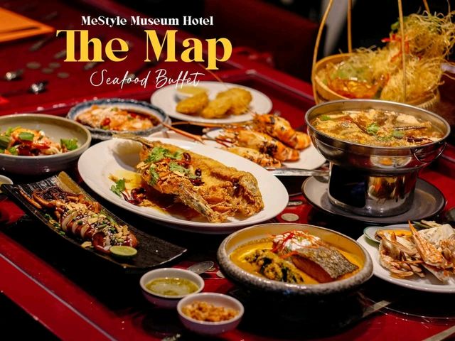 บุฟเฟ่ต์อาหารทะเลสุดฟิน