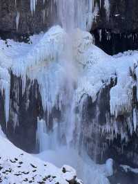 【栃木】今だけ!!氷瀑の華厳の滝
