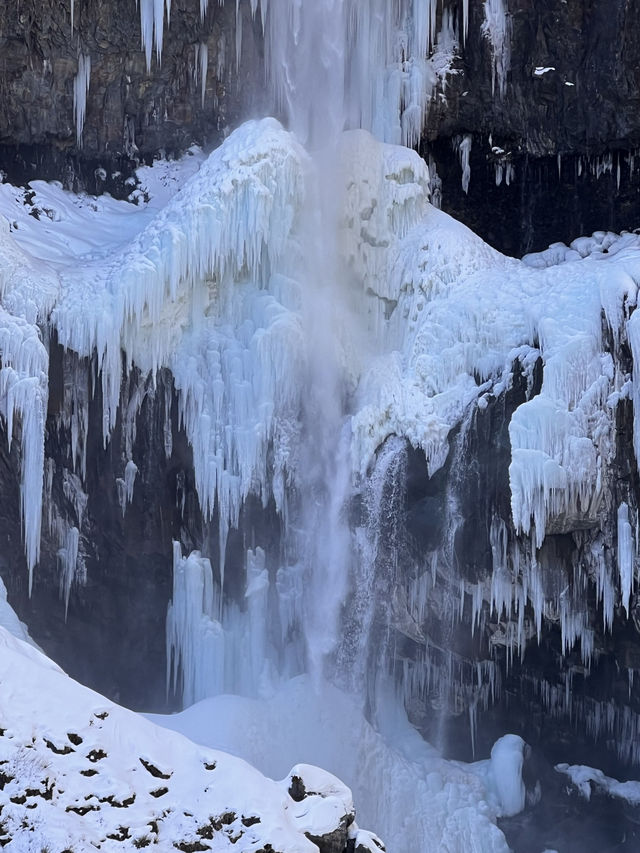 【栃木】今だけ!!氷瀑の華厳の滝
