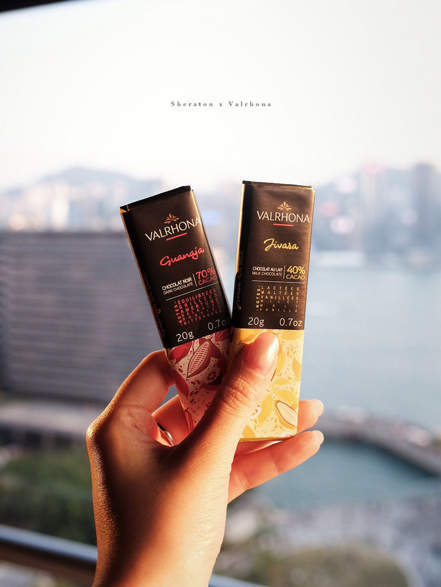 《尖沙咀下午茶》香港喜來登酒店聯乘法國殿堂級朱古力品牌Valrhona 聯乘推出高質朱古力下午茶