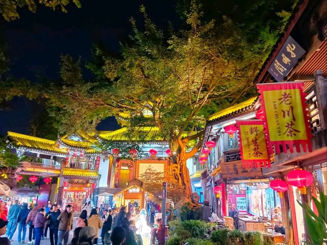 ถนนโบราณจินหลี่ 锦里古街 (jinli street)