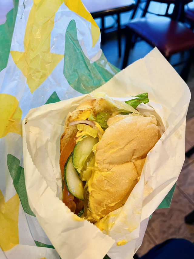“Rise & Dine: Fresh Morning Flavors at Subway!”