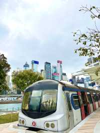 🇭🇰홍콩 뷰포인트 - 🌊바다 배경으로 🚇지하철이? : 하버 스테이션