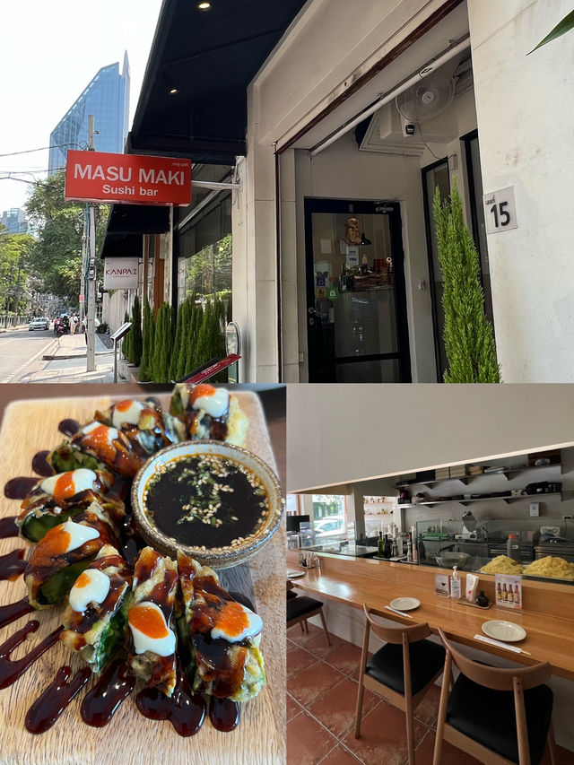 Masu Maki & Sushi Bar ซูชิอร่อย ย่านสุขุมวิท