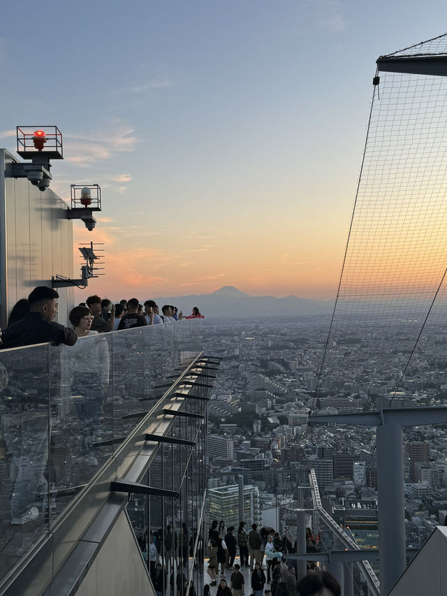 🇯🇵東京必去觀景台shibuya sky✨日落好靚呀💖