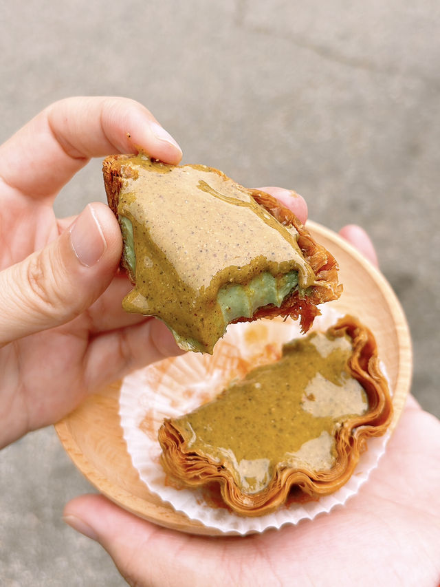 🎏嘉多娜佐敦分店限定‼️新出開心果流心撻💚