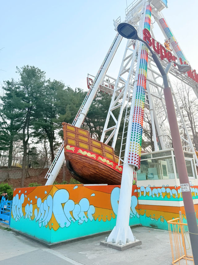 놀이기구를 즐길 수 있는 곳으로 떠나보세요!!