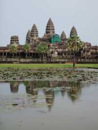 Angkor Wat: Even the Clouds Couldn’t Dull Its Glory