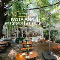 PASTA AMA พาสต้าอาม่า | พระราม 9 🍝😋