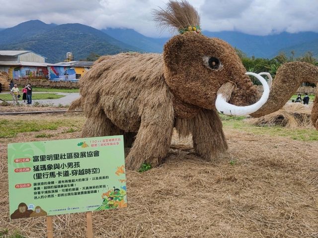 #富里稻草藝術景觀區-花蓮縣富里鄉