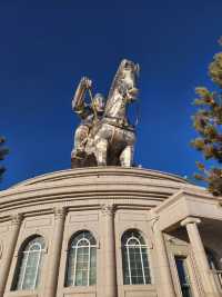 Standing tall like the great Genghis Kha