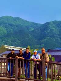 由布院東西山峰