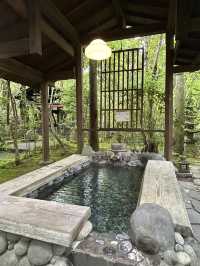 【大分県・日田】山荘天水の朝ごはんと家族風呂かま湯