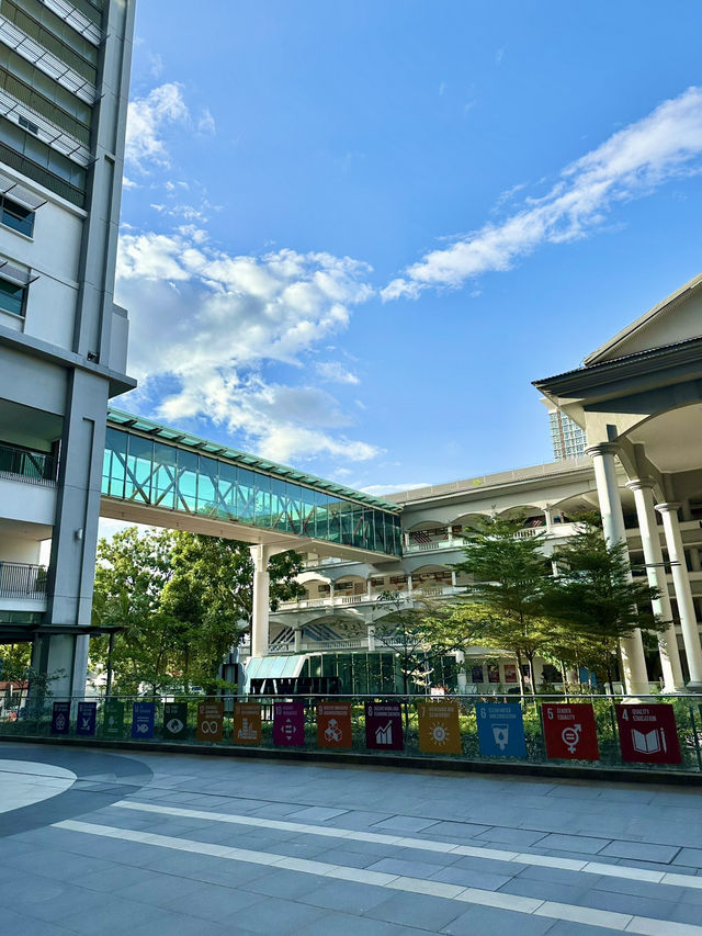 Campus Strolls and Skylines — Spring Moments at Sunway University