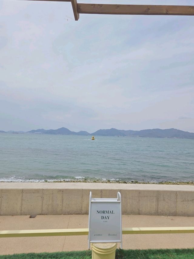 남해 통창 오션뷰 카페💙