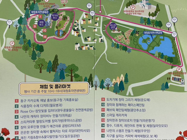 대전:: 대청호 장미전시회 자연생태관 장미축제🌹