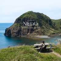 “Futatsugame Beach” in Sado Island ⛰️🍃🇯🇵